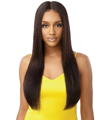 OUTRE My Tresses Black Label 100% Unprocessed Human Hair Lace Front Wig 28